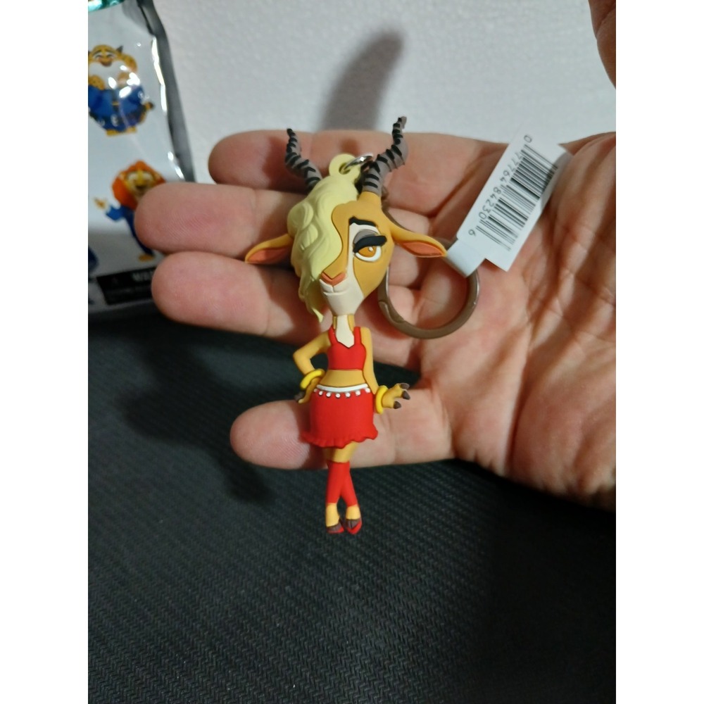 Disney Zootopia Series 73 Collectible Bag Clip Keychain 3 Inch Gazelle Exclusive
